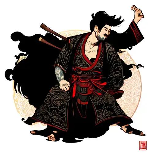 Discipline * Man tattoo design idea