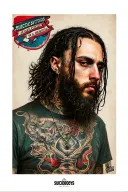 Suicideboys album cover reimagined tattoo design idea