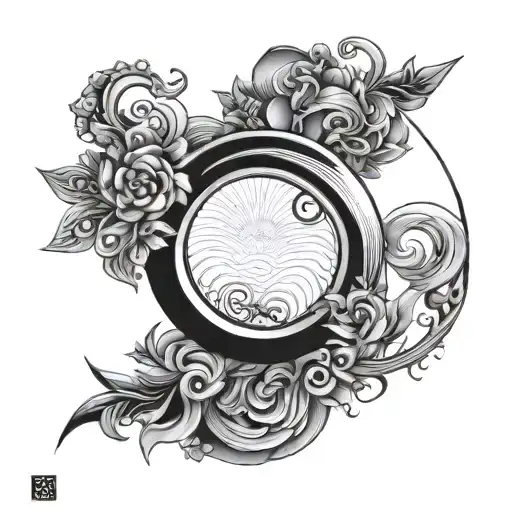 Enso tattoo design idea