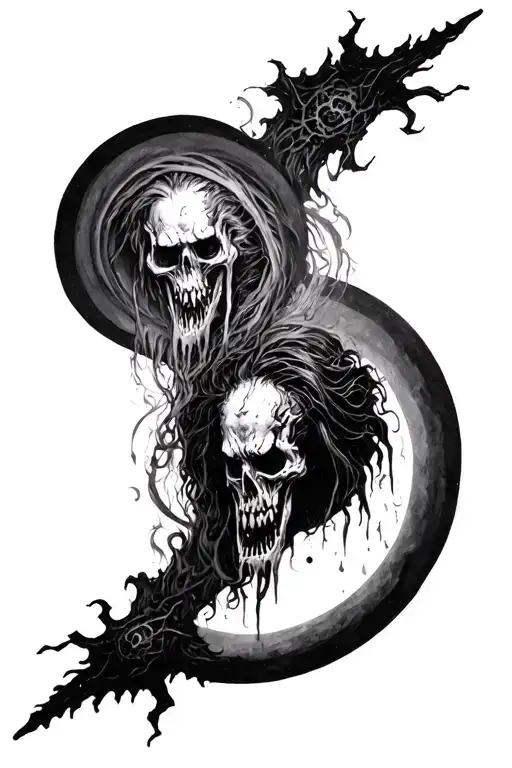 9 circles of hell dante tattoo design idea