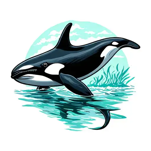 4 orca whale polynesian tattoo tattoo design idea