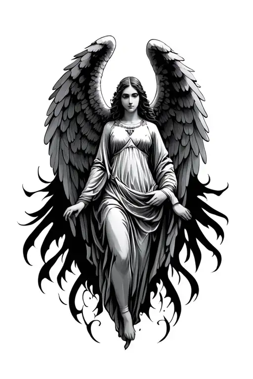 Yemayah 777 angel number tattoo design idea