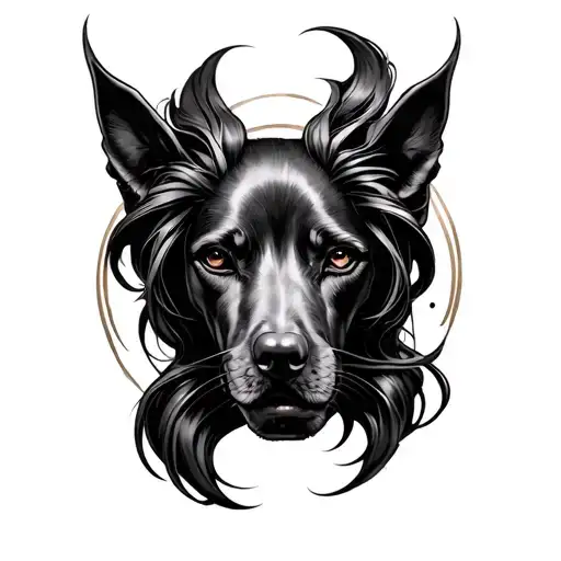 Shemale tattoo design idea