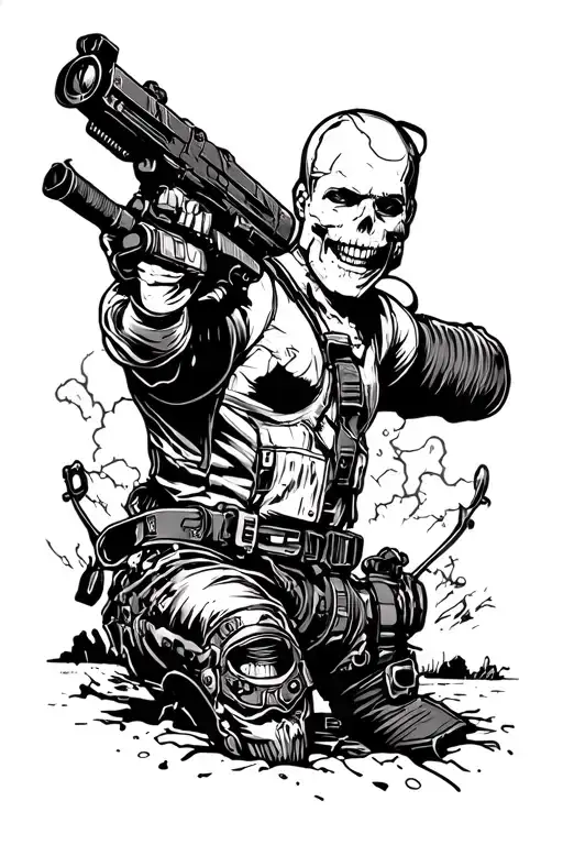 Fallout New Vegas tattoo design idea