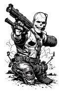 Fallout New Vegas tattoo design idea