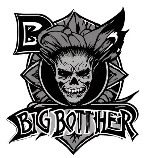 Big Brother tattoo design idea