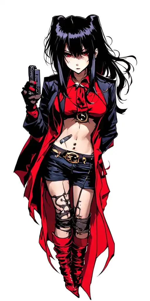 Hellsing Anime Altvater tattoo design idea