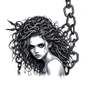 Alice in chains wrapped tattoo design idea