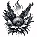 persistent resilient consistent actions tattoo design idea