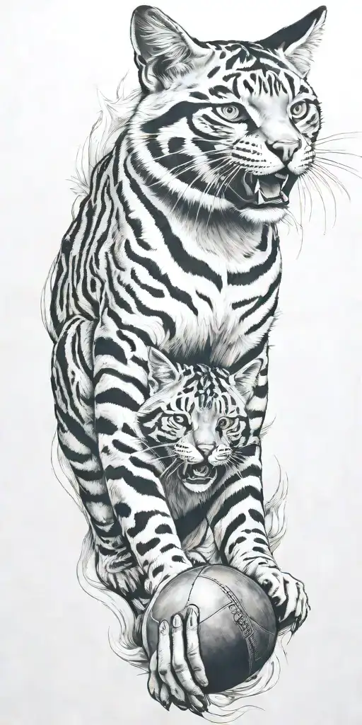 Geelong cats football club  tattoo design idea