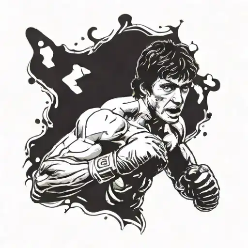 Rocky Balboa tattoo design idea