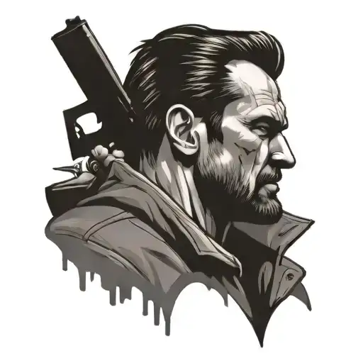 max payne tattoo design idea