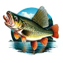fly fishing tattoo design idea