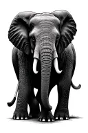 in memory of my mom elephant tattoo design idea
