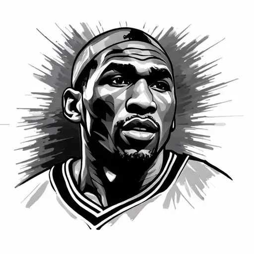 Kobe's nipple tattoo design idea