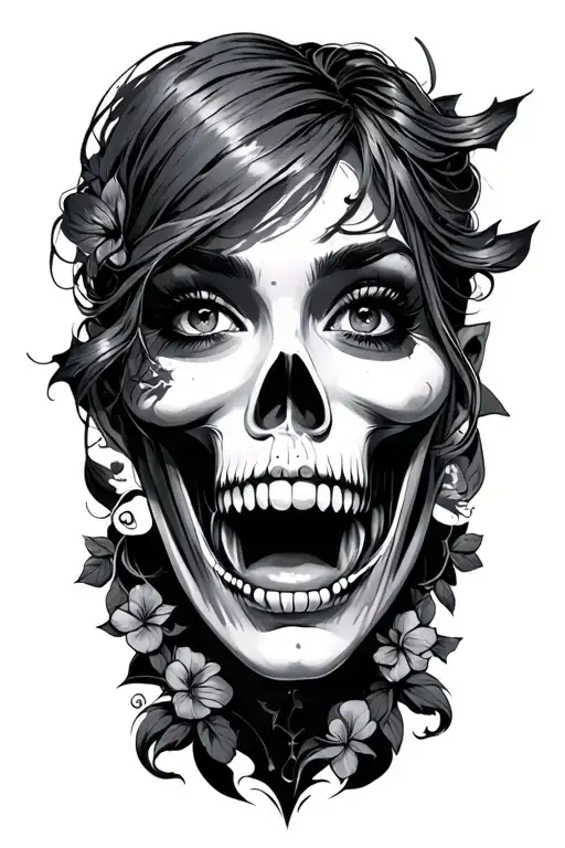 don't misunderstand me, I ain't trying to be ugly tattoo design idea