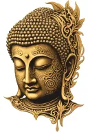 Buddha tattoo design idea