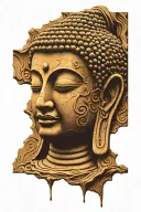 Buddha tattoo design idea