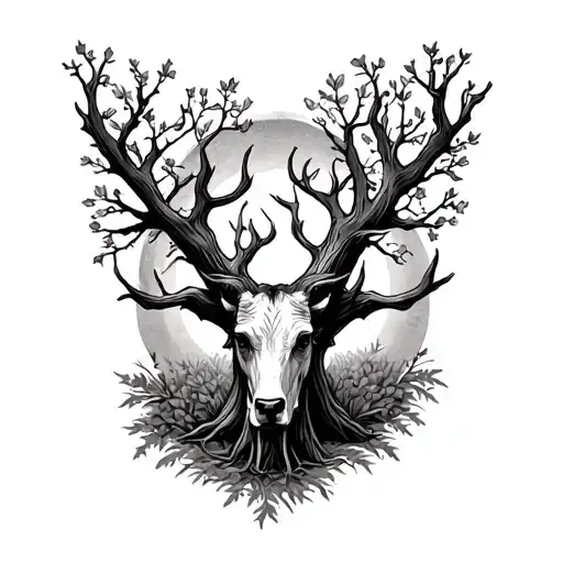 Treaty Oak Revival tattoo design idea