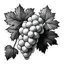 Grapevine tattoo design idea