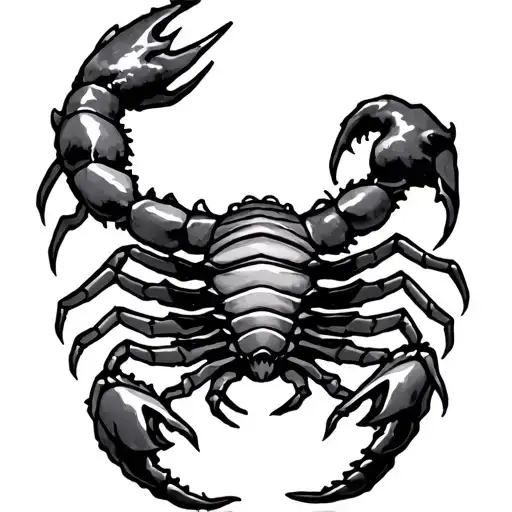 Scorpio Libra tattoo design idea