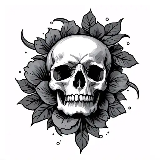 Scroll tattoo design idea