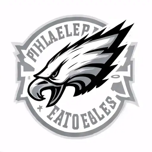 philadelphia  eagles tattoo design idea
