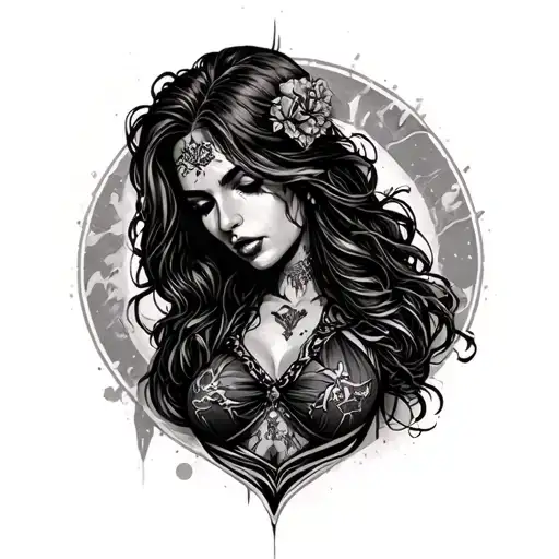 Sex slave from clean tattoo design idea