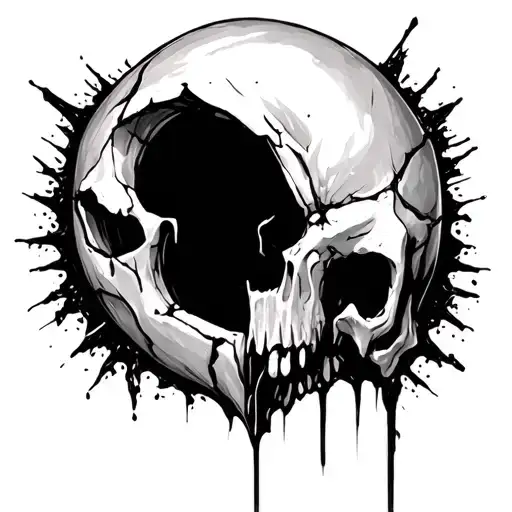 IM BROKEN tattoo design idea