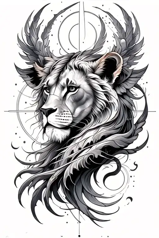 combination of leo virgo libra scorpio sagittarius constillation tattoo tattoo design idea