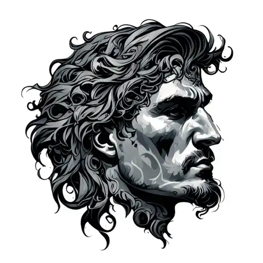 whoever exalts himself will be humbled, and whoever humbles himself will be exalted tattoo design idea