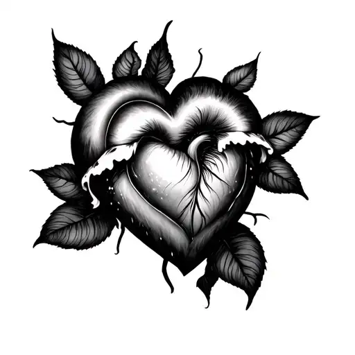 heartache tattoo design idea
