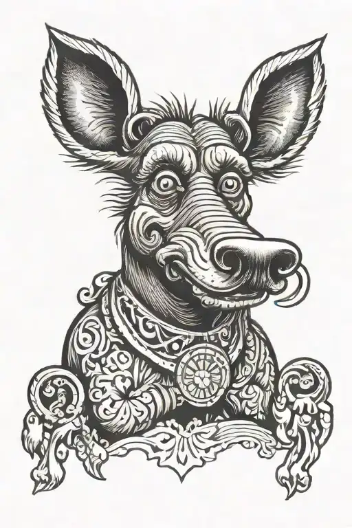 ALF tattoo design idea