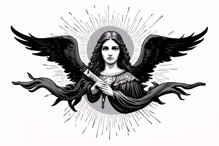 amazing grace tattoo design idea