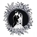 Wedding Date tattoo design idea