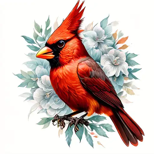 cardinal virtues tattoo design idea