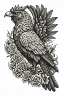 liverbird tattoo design idea