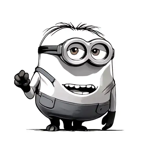 Minion tattoo design idea
