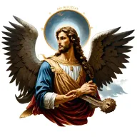 saint michael tattoo design idea
