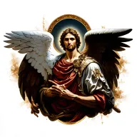 saint michael tattoo design idea