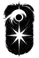 pulsar star tattoo design idea