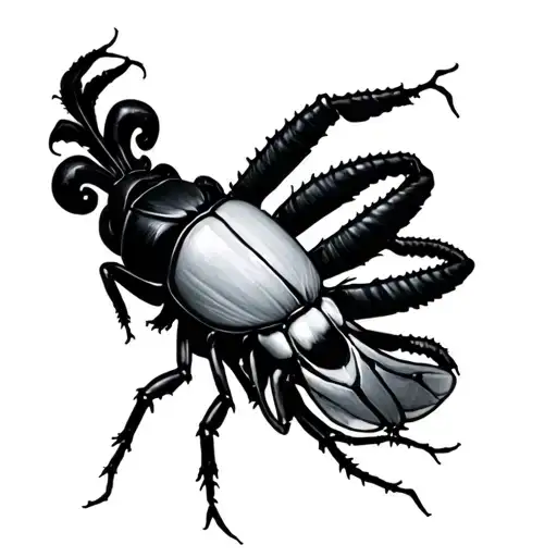 Beetlejuice tattoo design idea