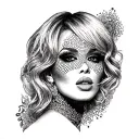 Lady Gaga tattoo design idea