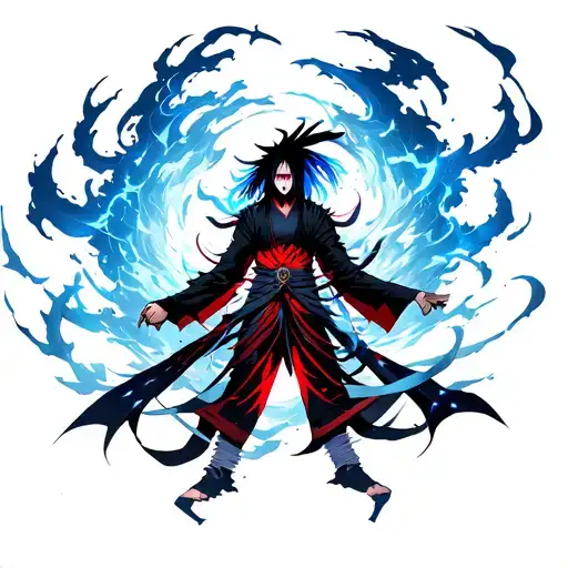 ITACHI Uchiha Perfect Susanoo tattoo design idea