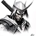 Raiden from metal gear solid tattoo design idea