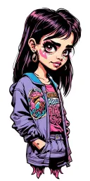 90s Cartoon tattoo design idea