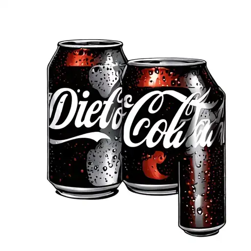 Diet Coke tattoo design idea