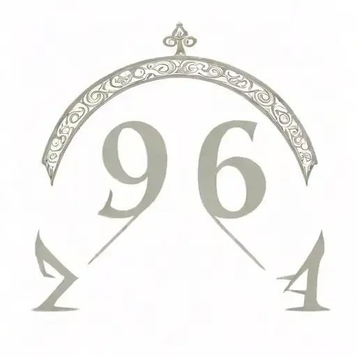 1978 year to 2024 year numbers tattoo design idea