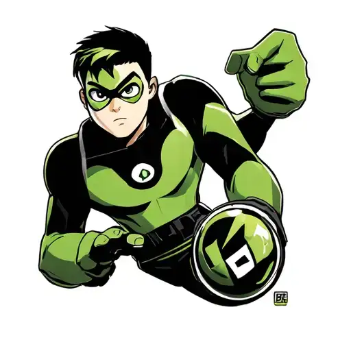 Ben 10 tattoo design idea
