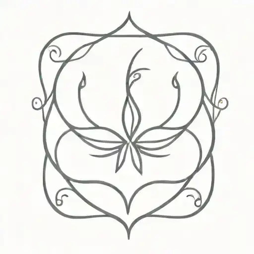 symbol of freedom tattoo design idea